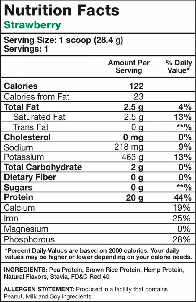 "MVP PROTEIN" "VEGAN STRAWBERRY" (Plant Based) Protein Powder