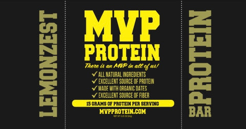 MVP PROTEIN-"LEMON ZEST" Protein Bar