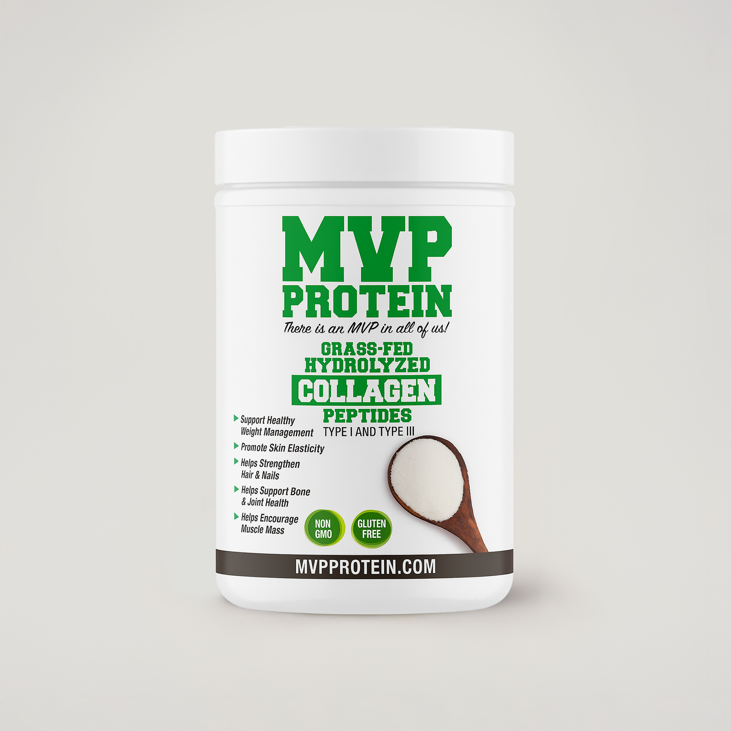 MVP PROTEIN-Grass-Fed Hydrolyzed Collagen Peptides Powder (Type I And Type III)