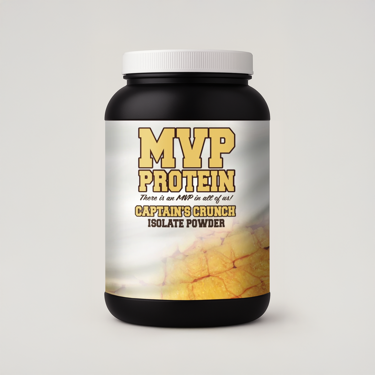 "MVP PROTEIN"  "CAPTAIN'S CRUNCH" Whey Isolate Protein Powder