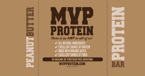 MVP PROTEIN-"Peanut Butter" Protein Bar