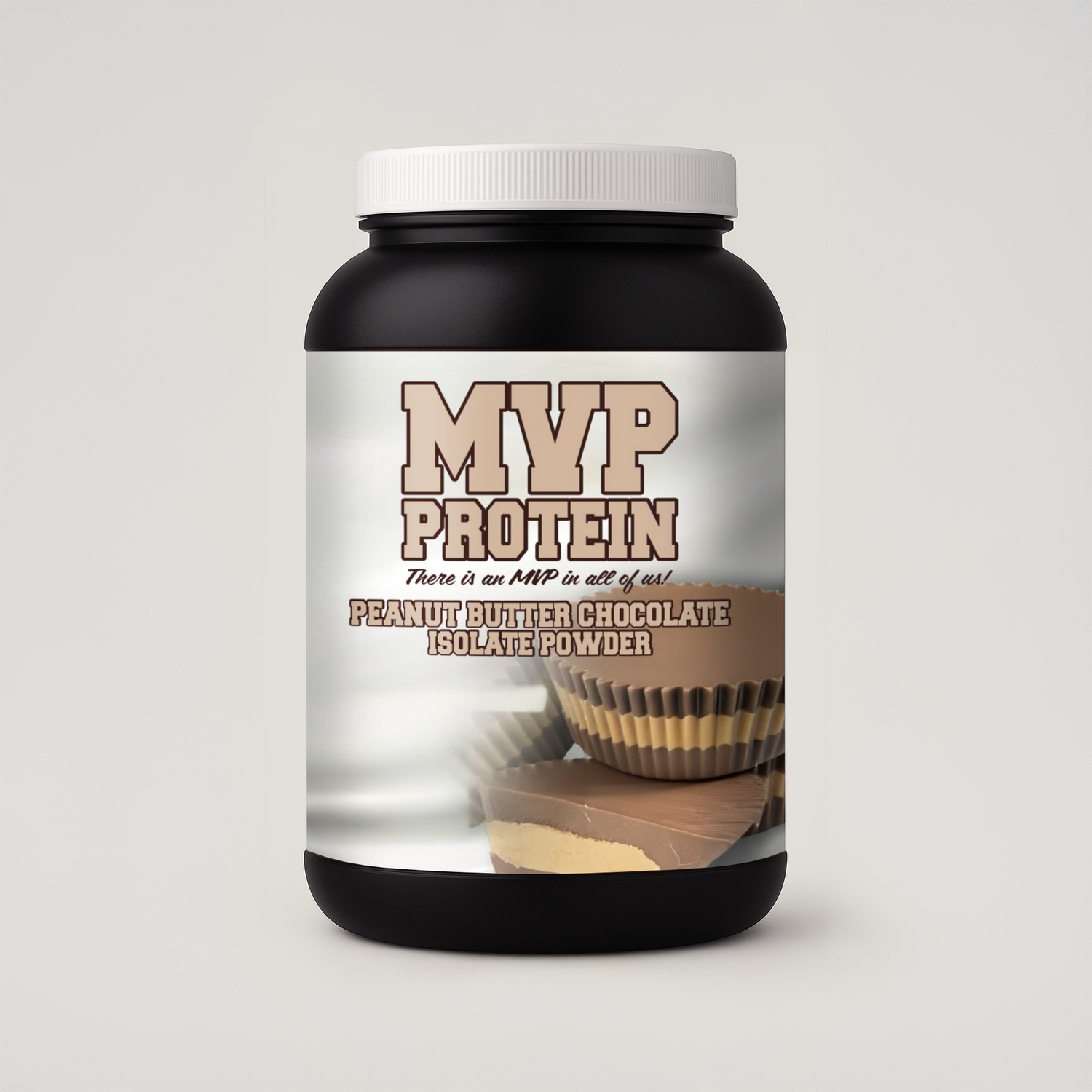 "MVP PROTEIN"  "PEANUT BUTTER CHOCOLATE" Whey Isolate Protein Powder