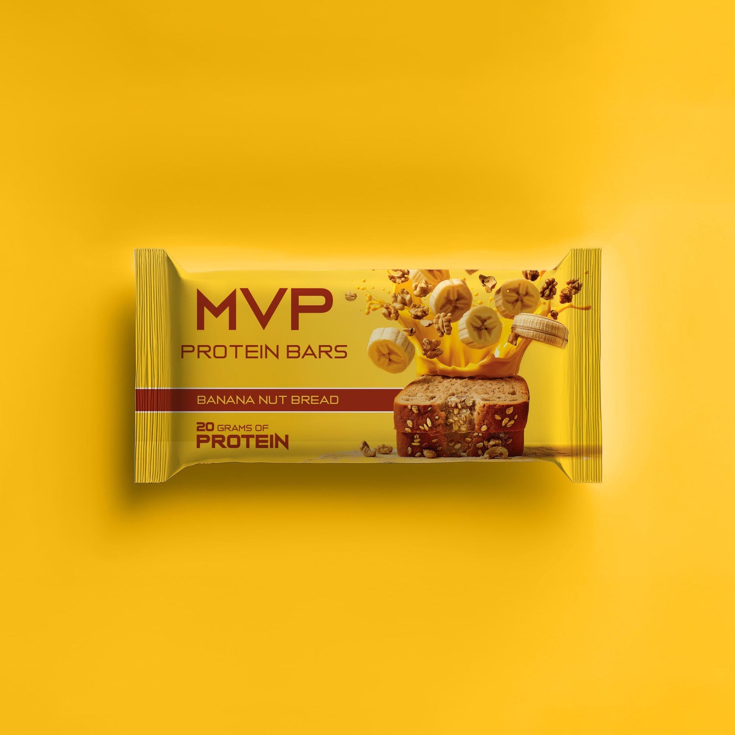 MVP PROTEIN-"BANANA NUT BREAD" Protein Bar